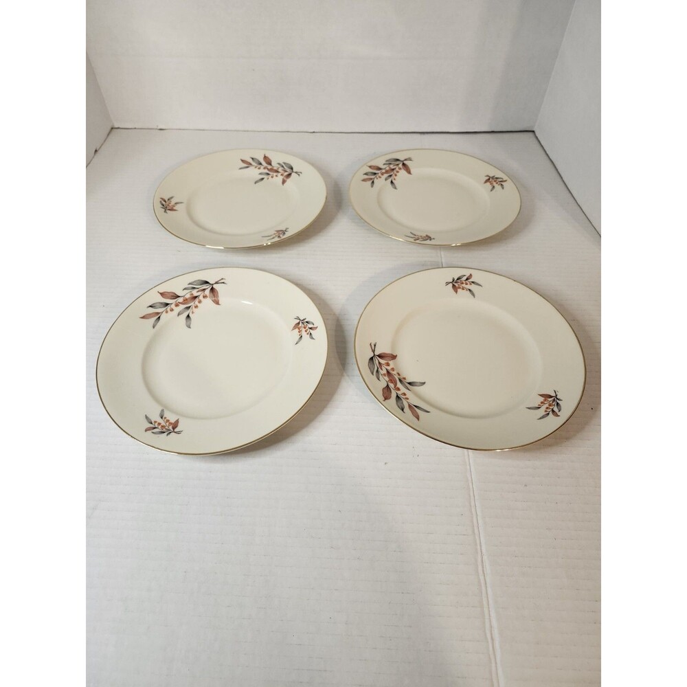 Lot Of 4 Richter, Fenk & Hahn 8" Salad Plates RFH